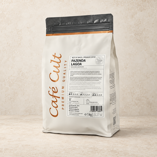 Kaffee Best of Brazil Fazenda Lagoa in 1 kg Tüte, ganze Bohne – TEEMANDO Atelier