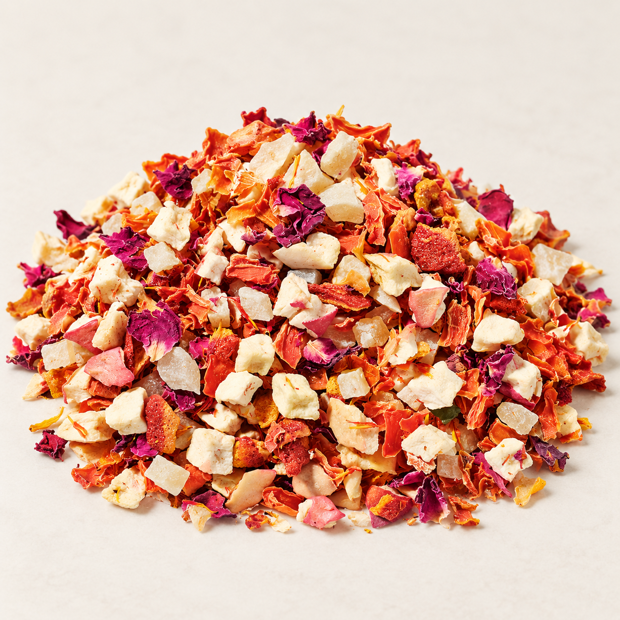 Früchteteemischung Typ Peach Melba – TEEMANDO Atelier