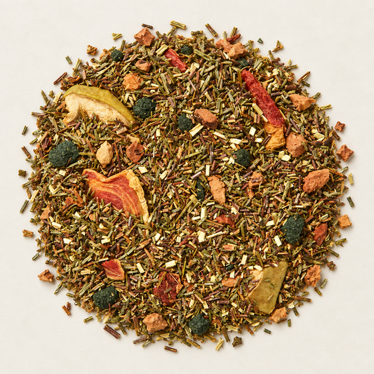Grüne Rotbuschteemischung Spirulina Melone Apfel – TEEMANDO Atelier