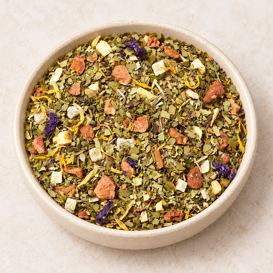 Mateteemischung Mate Passionsfrucht – TEEMANDO Atelier