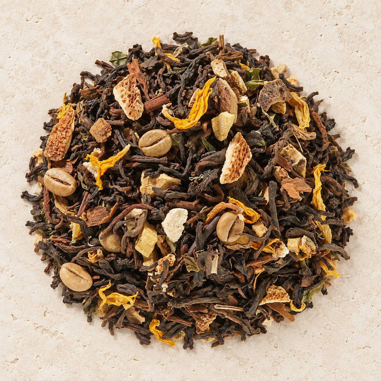 BIO Schwarzteemischung Pu Erh k.b.A. Limette Minze Limetten-Minz-Note DE-ÖKO-006 VO2018/848 aromatisiert 1 kg