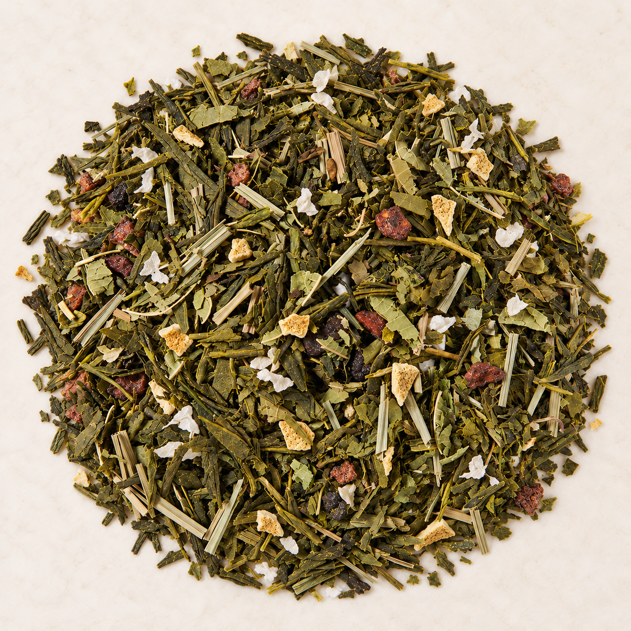 Grünteemischung Sencha Im Gleichgewicht Zitronen-Note aromatisiert, 1 kg – TEEMANDO Atelier