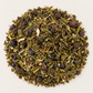 Grünteemischung mit halbfermentiertem Tee Brennnessel/Salbei/Wacholder Zitronen-Wacholder- Gurken-Note aromatisiert, 1 kg – TEEMANDO Atelier