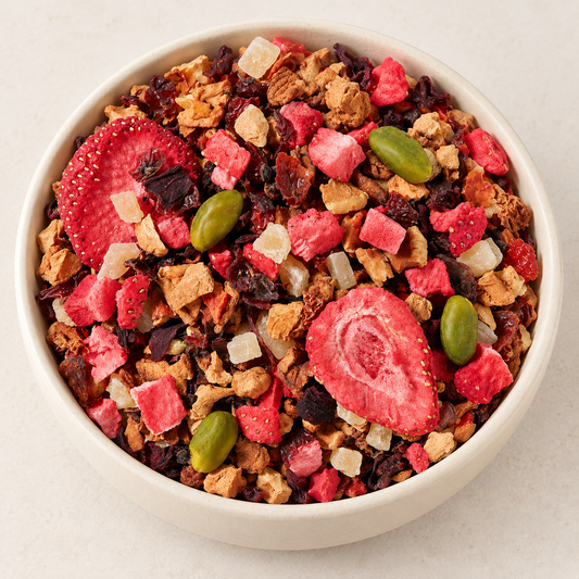 Erdbeere Cremegebäck Früchtetee – TEEMANDO Atelier
