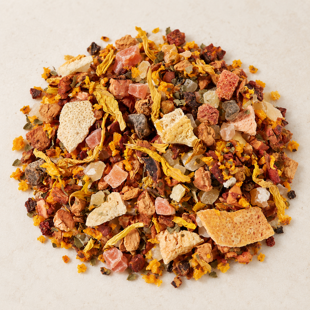 Früchteteemischung Maracuja-Orange satt – TEEMANDO Atelier