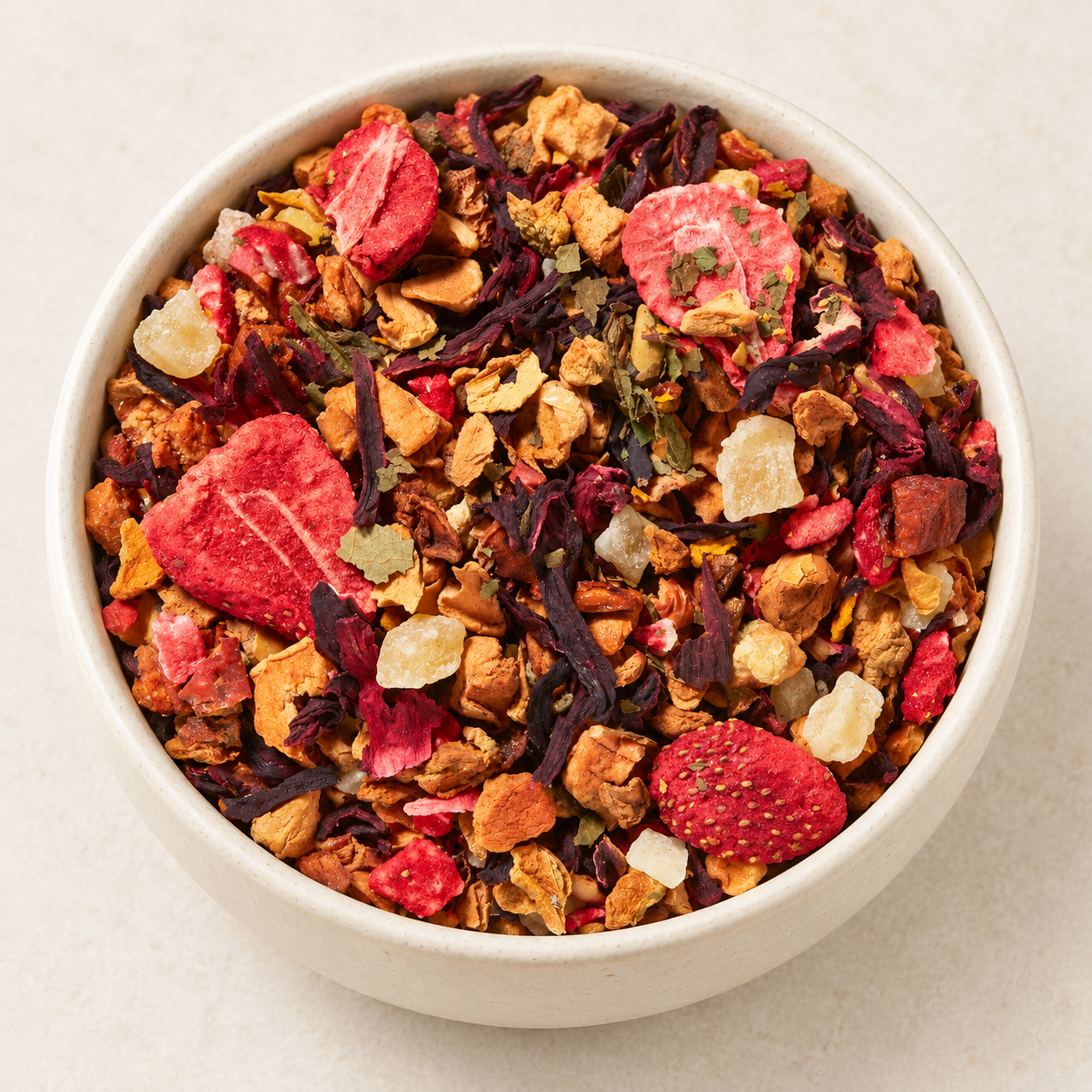 Erdbeere Maracuja Früchtetee – TEEMANDO Atelier