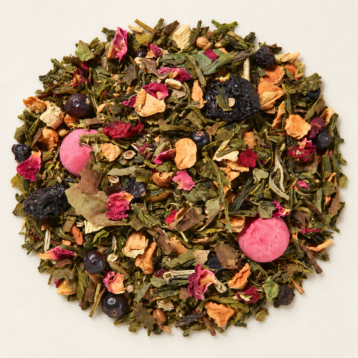 Grünteemischung Kirsch Eistee – TEEMANDO Atelier