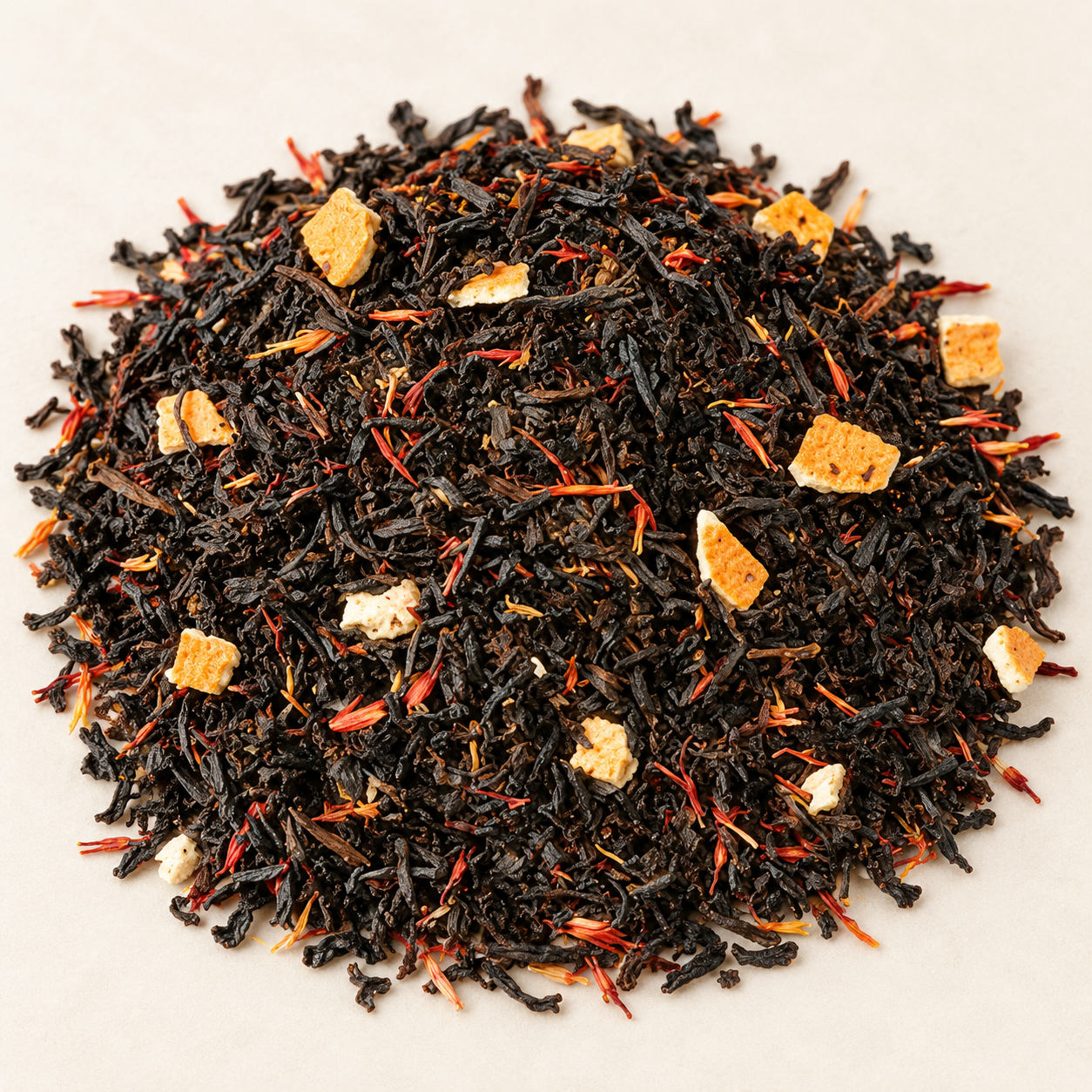 Schwarzteemischung Blutorange aromatisiert 1 kg