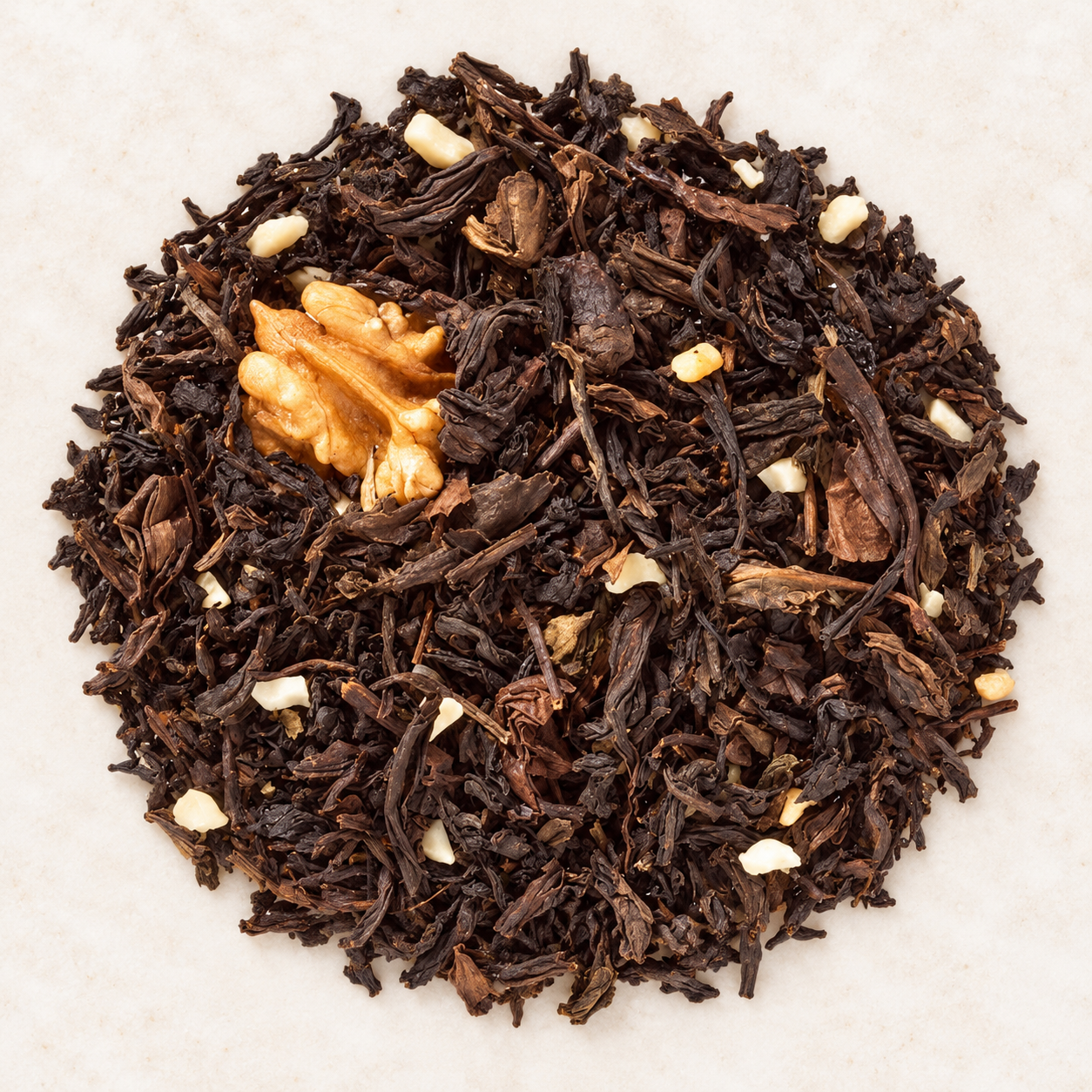 Halbfermentierte Teemischung Oolong Maple Walnuss Ahorn-Note aromatisiert 1 kg