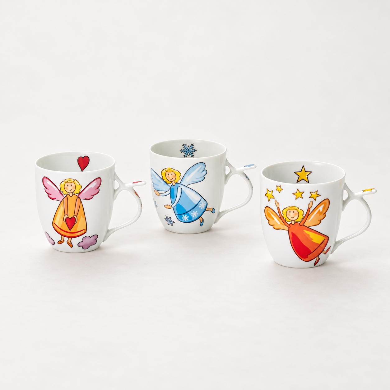 TEEMANDO Atelier – Becher Schutzengel, 3er-Set