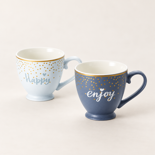 Becher Nika, 2-fach sortiert – TEEMANDO Atelier