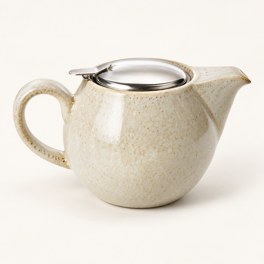 Teemando Atelier – Kanne Saara Reactive Glaze creme