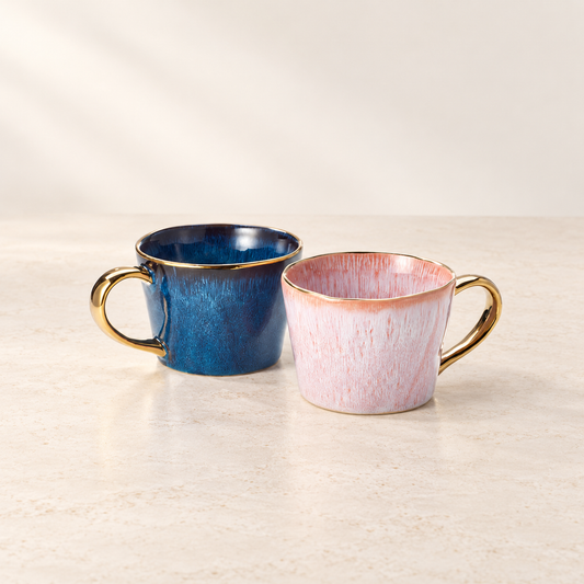 TEEMANDO Atelier – Becher "Friedo" 2-fach sortiert