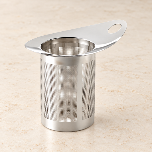 TEEMANDO Atelier – Dauerfilter Edelstahl H ca. 8,5cm, Ø ca. 5,5 cm