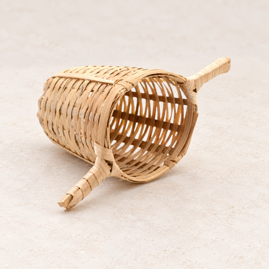 TEEMANDO Atelier – Tee Sieb "Duo" Bambus von Cha Cult, mit 2 Henkeln Ø ca. 5,5 cm