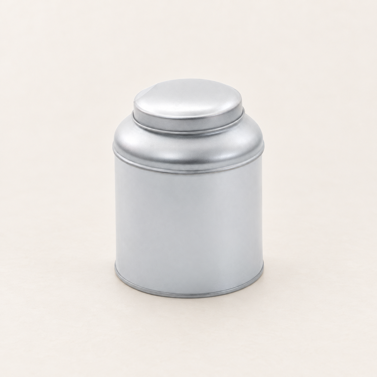 TEEMANDO Atelier – Dose "Globe" von Cha Cult, 100 g rund, silber