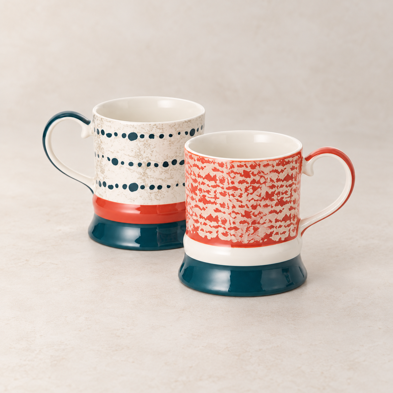 Becher "Frieder" von Cha Cult Keramik, 2-fach sortiert 0,27 l – TEEMANDO Atelier