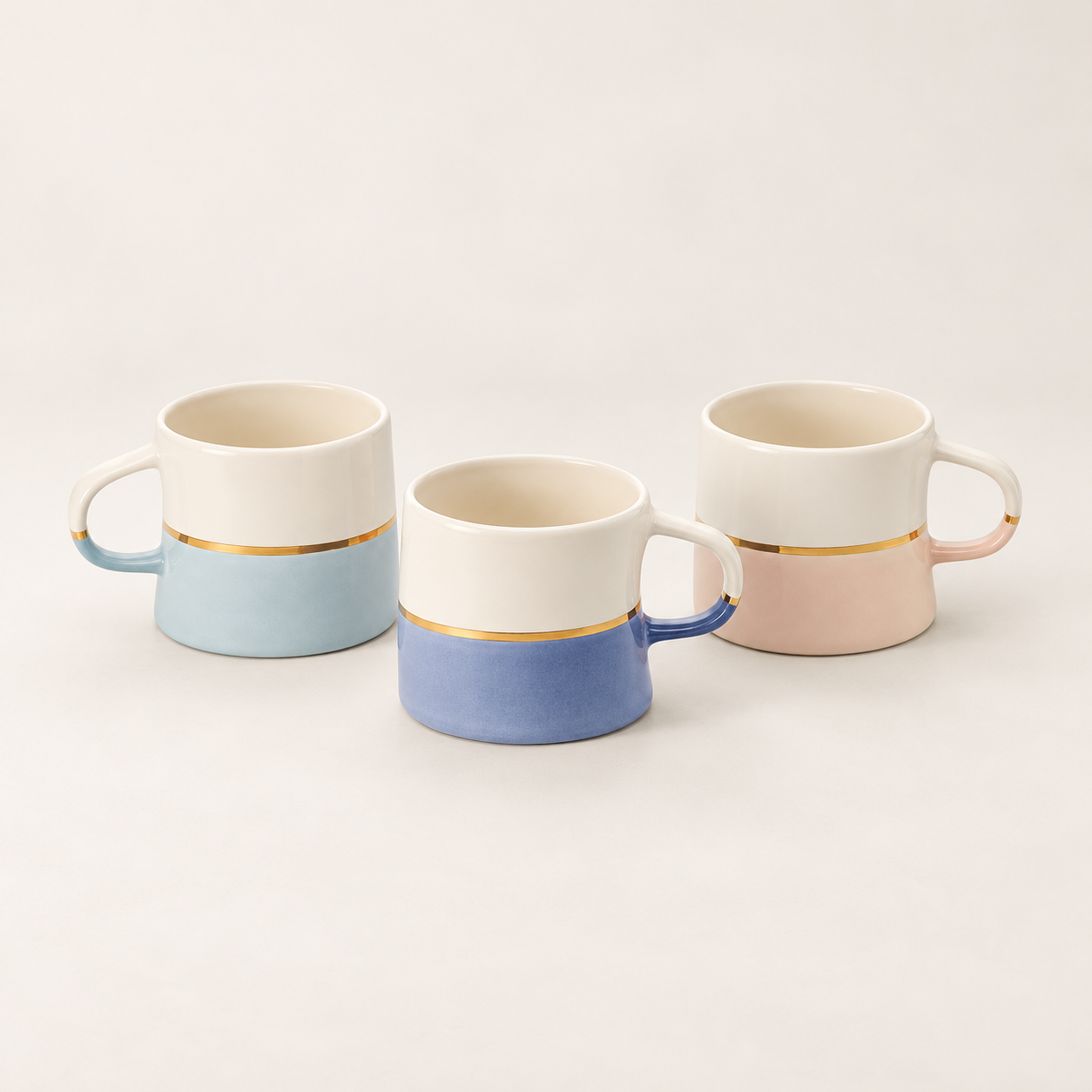 Becher Lieske, 3-fach sortiert – TEEMANDO Atelier