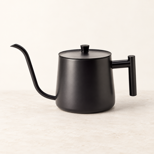 Pour Over Kanne Nicolo Edelstahl matt – TEEMANDO Atelier