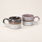Becher Bengt Steinzeug, Reactive Glaze, 2er-Set – TEEMANDO Atelier