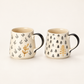 Becher "Blair" Steinzeug mit Goldauflage – 2er-Set