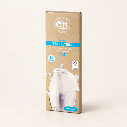 Cha Cult Tee-Papierfilter 94002, 50 Stück – TEEMANDO Atelier