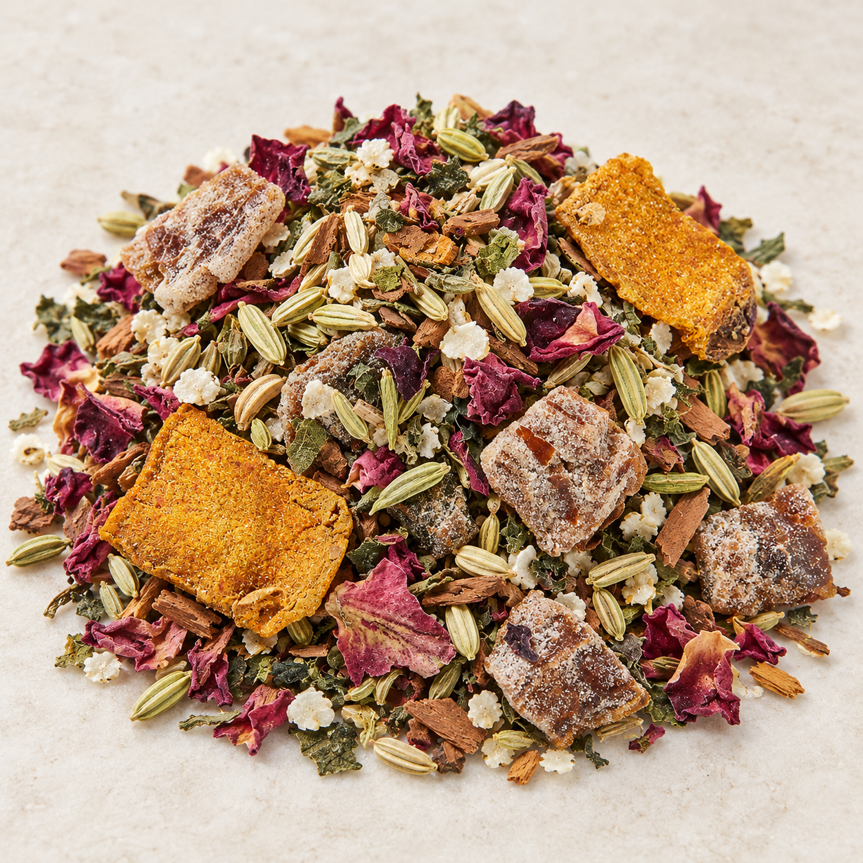 TEEMANDO Atelier – Kräuterteemischung Dattel Quinoa 1 kg