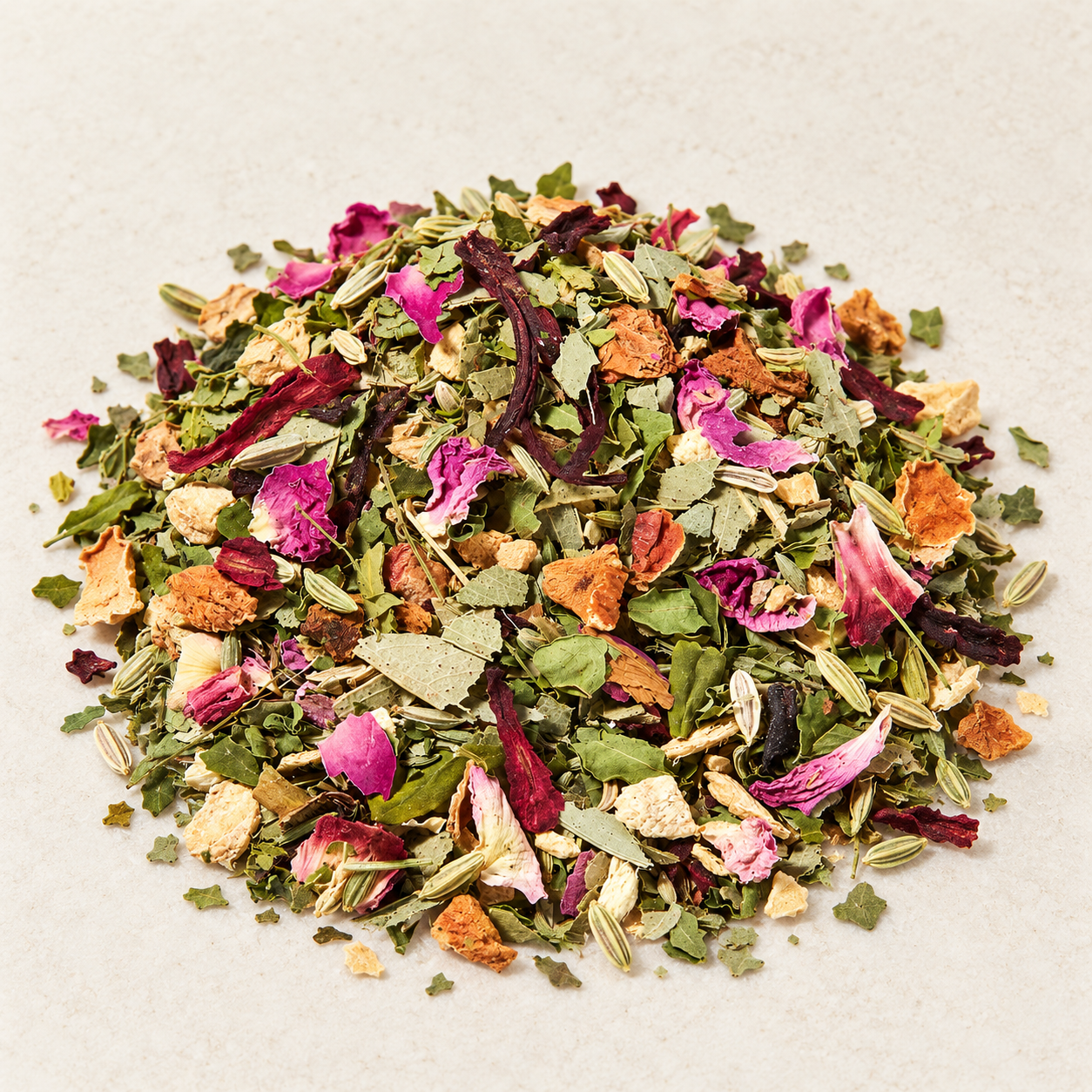 BIO Kräuterteemischung Moringa-Eukalyptus-Rose – TEEMANDO Atelier