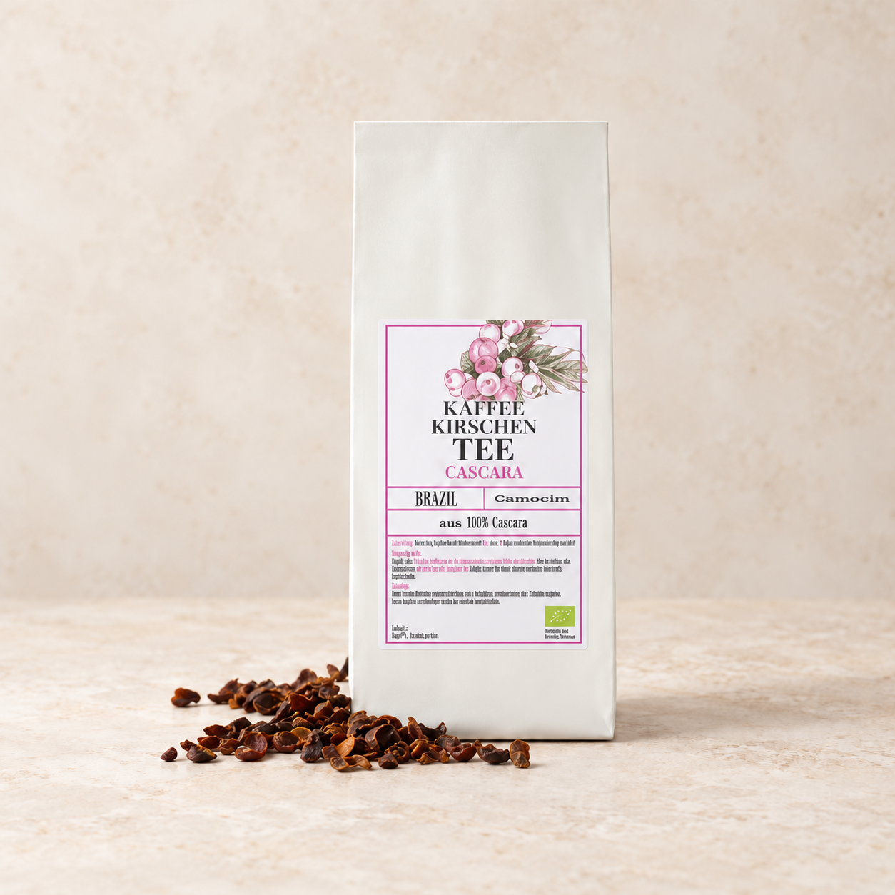TEEMANDO Atelier – Brazil Camocim Cáscara k.b.A - Tüte á 500 g DE-ÖKO-003 – 1 Tüte(n)