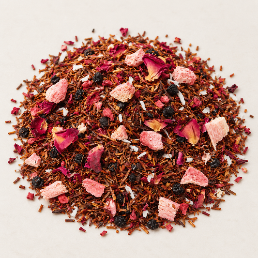TEEMANDO Atelier – Rotbuschteemischung Himbeer Rhabarber