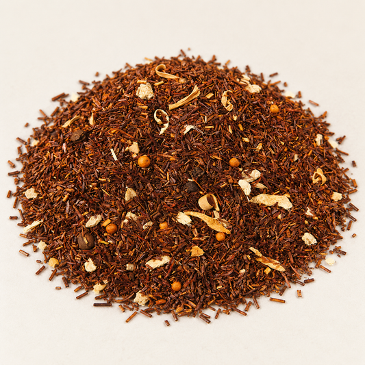 TEEMANDO Atelier – Rotbuschteemischung Orange/Ingwer