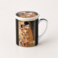 Kräuterteetasse Klimt Kuss – TEEMANDO Atelier
