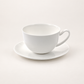 TEEMANDO Atelier-Hauptbild – Jumbotasse Sophie mit Untertasse, weiß