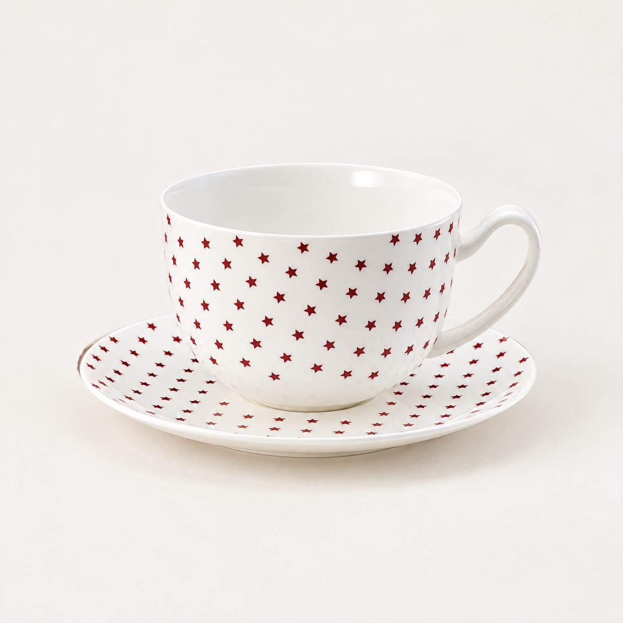 TEEMANDO Atelier-Hauptbild – Jumbotasse Stars mit Untertasse