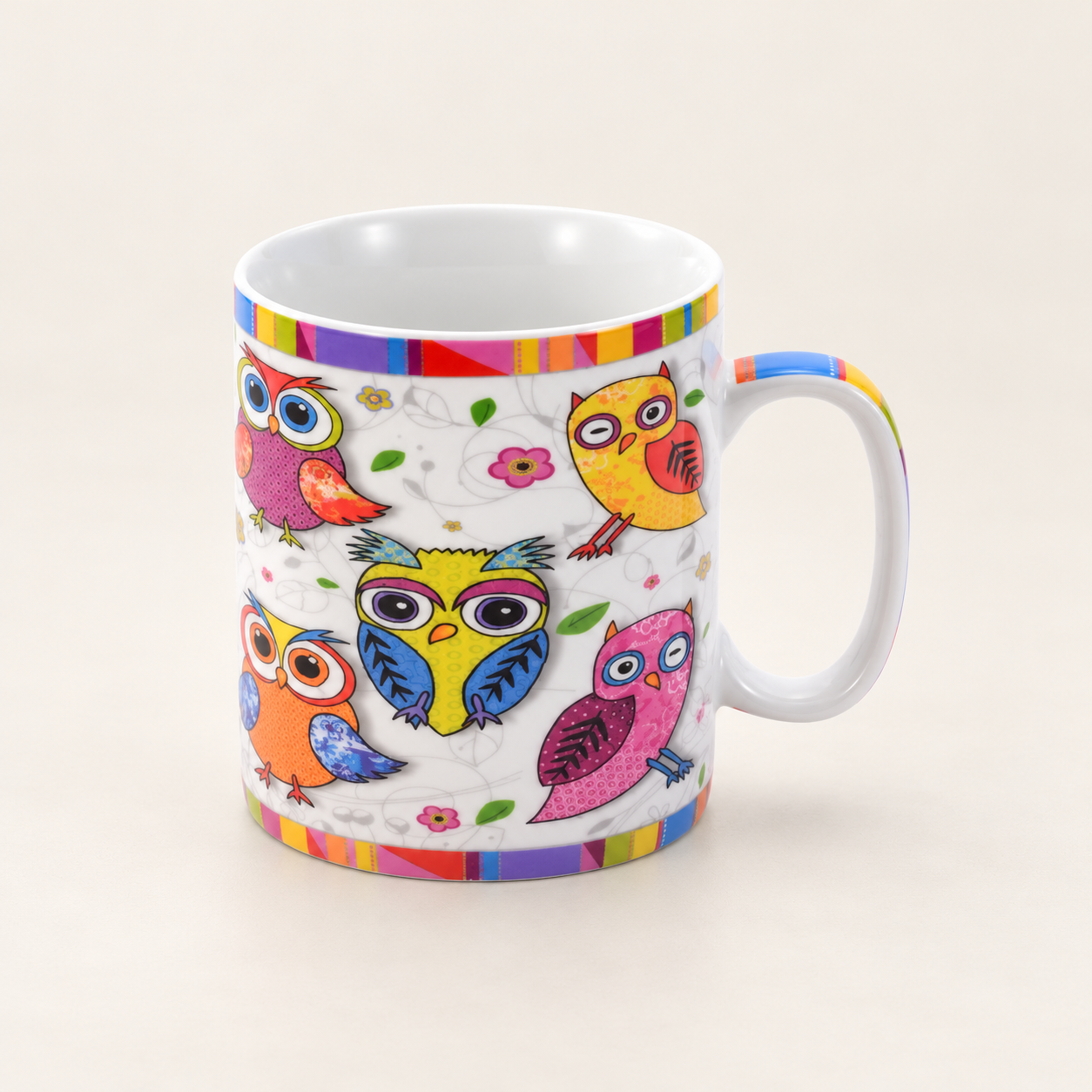TEEMANDO Atelier – Jumbo-Becher "Eule" – DB32118