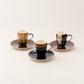 TEEMANDO Atelier – Espressotassen-Set "Sao Paulo" 3-fach – DB35273