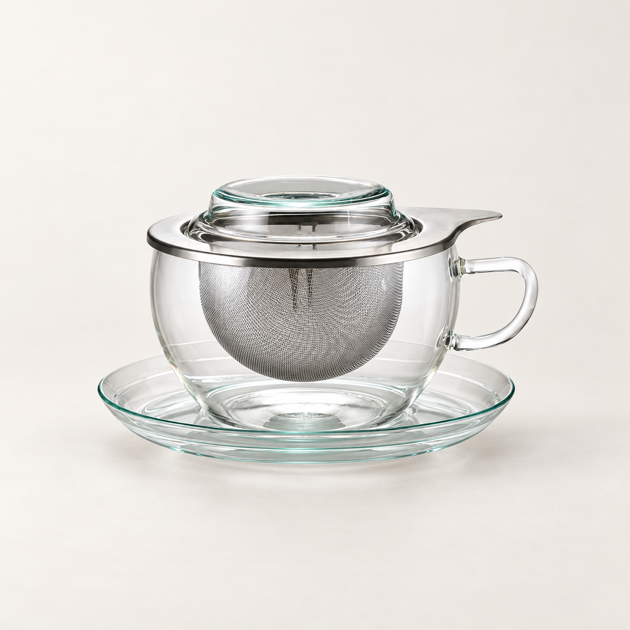 TEEMANDO Atelier – Glas-Kräuterteetasse "Swantje" 4-teilig – DB41961