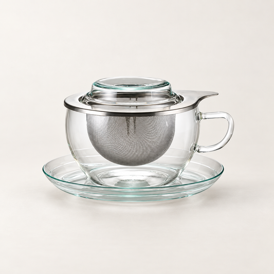 TEEMANDO Atelier – Glas-Kräuterteetasse "Swantje" 4-teilig – DB41961