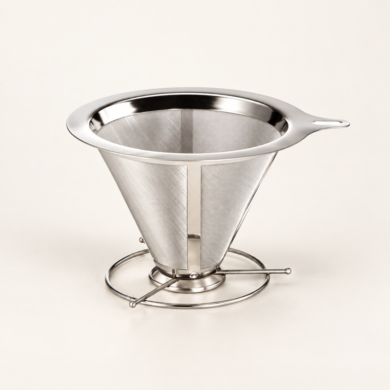 TEEMANDO Atelier-Hauptbild – Edelstahl-Kaffeefilter Beneditto
