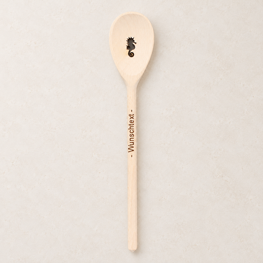 Individueller Kochlöffel Seepferdchen – TEEMANDO Atelier
