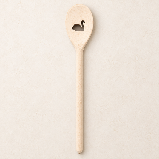 Individueller Kochlöffel Schwan – TEEMANDO Atelier