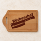 Individuelles Küchenchef Schneidbrett mit Namens Gravur – TEEMANDO Atelier