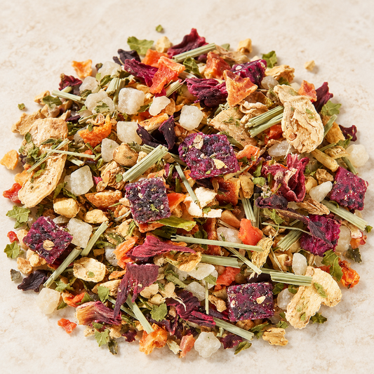 TEEMANDO Atelier – Kräuterteemischung Ingwer-Drachenfrucht-Himbeere 1 kg