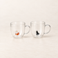 Glas „Kelly" mit Katzenfigur, 2er-Set – TEEMANDO Atelierbild