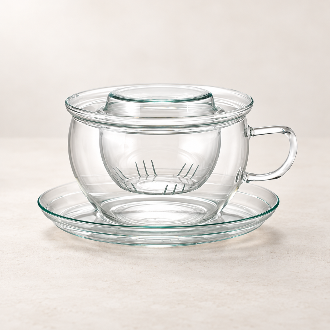 Kräuterteetasse "Clara" Glas – TEEMANDO Atelier