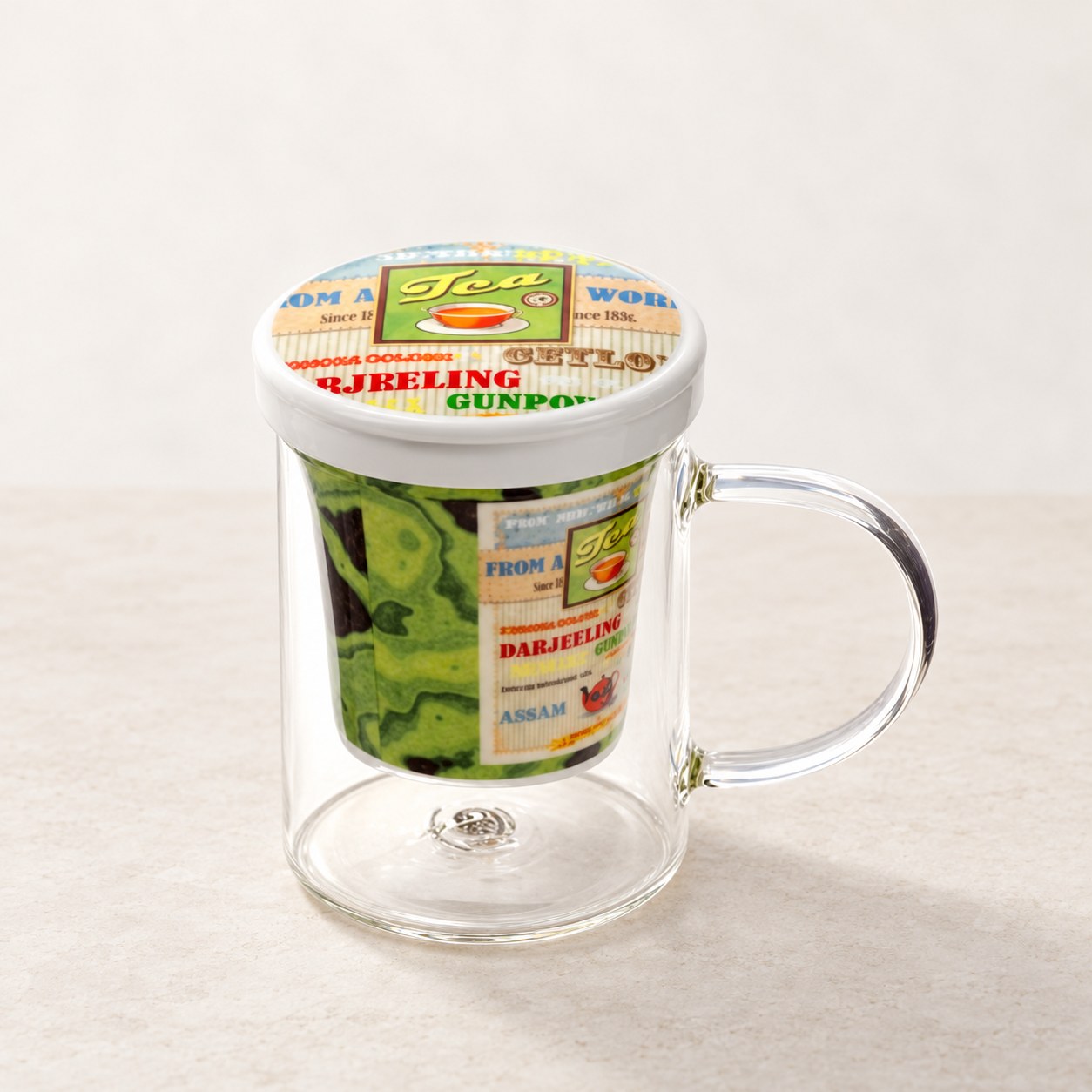 Kräuterteetasse "James" – TEEMANDO Atelierbild