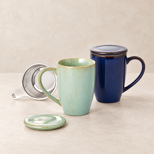 Kräuterteetasse Lio Keramik 2-fach sortiert Cha Cult