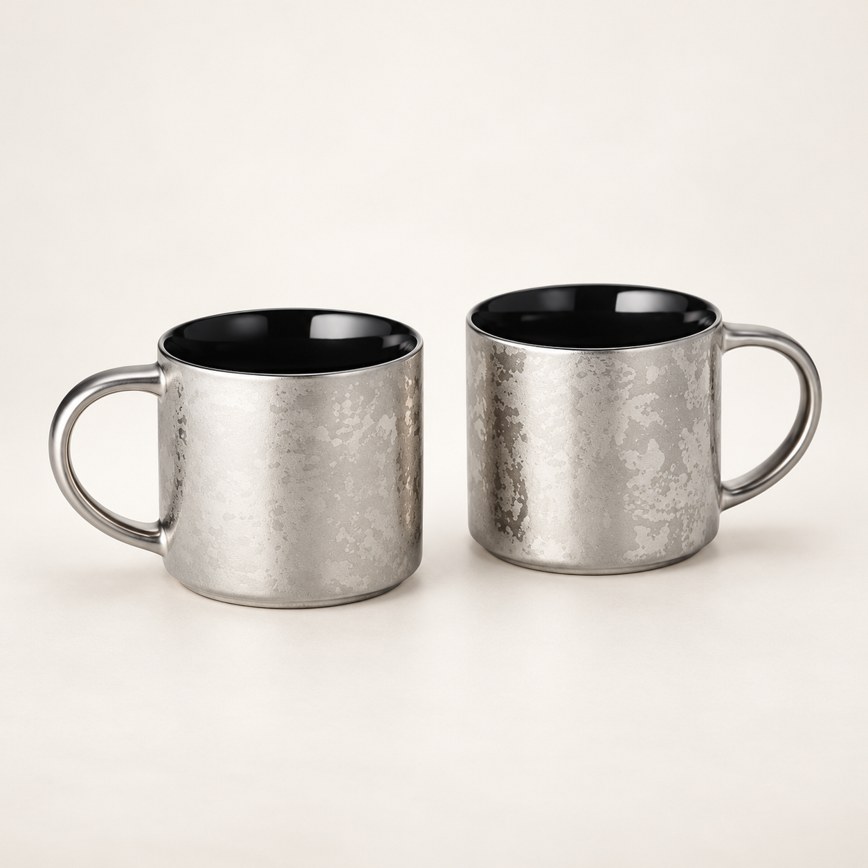 Becher Lovisa mit Silberauflage, 2er-Set – TEEMANDO Atelier