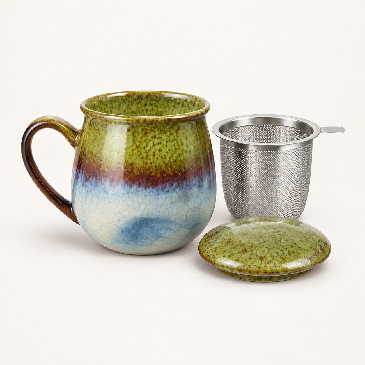 TEEMANDO Atelier – Saara Reactive Glaze hellgrün DB33106