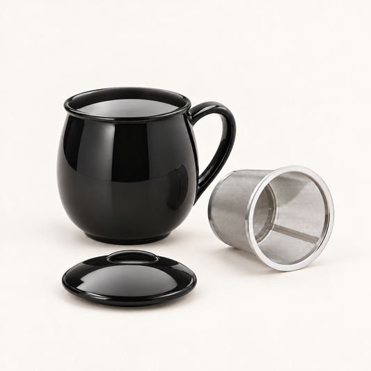 TEEMANDO Atelier – Saara Kräuterteetasse schwarz DB31509